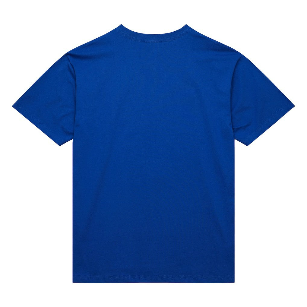 Golden State Warriors Hardwood Classics Neon Nights Premium T-Shirt sale - Royal | Mitchell & Ness discount