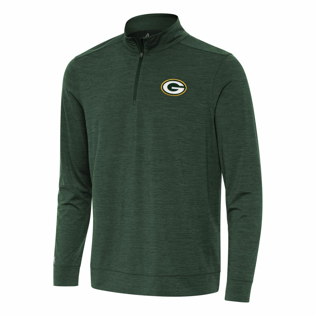 Green Bay Packers Antigua Bright Quarter-Zip Top - Green discount