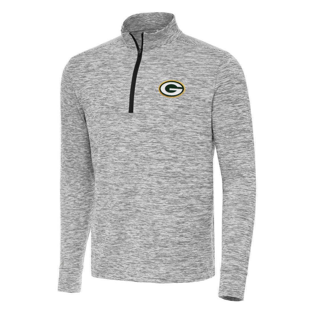Green Bay Packers Antigua Cause Quarter-Zip Top - Charcoal on sale