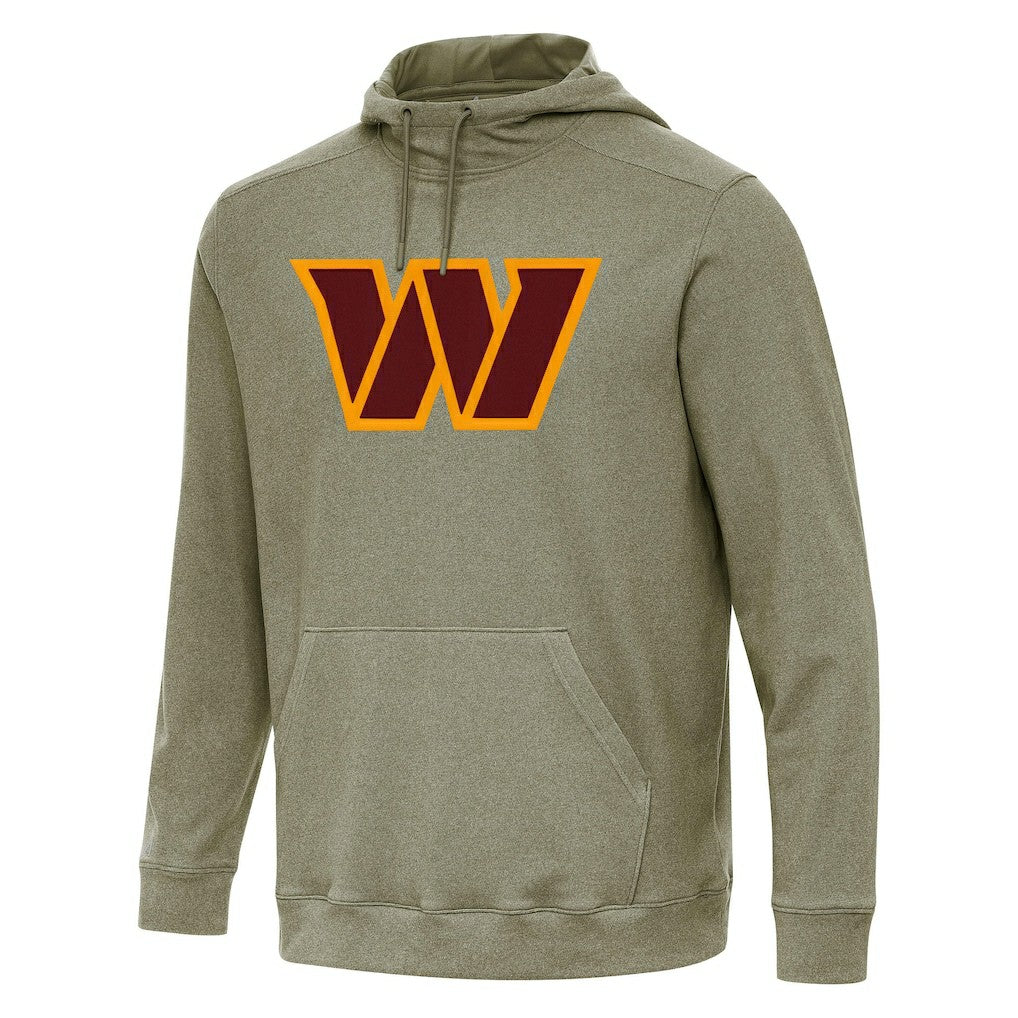 Washington Commanders Antigua Cloud Pullover Hoodie - Olive discount