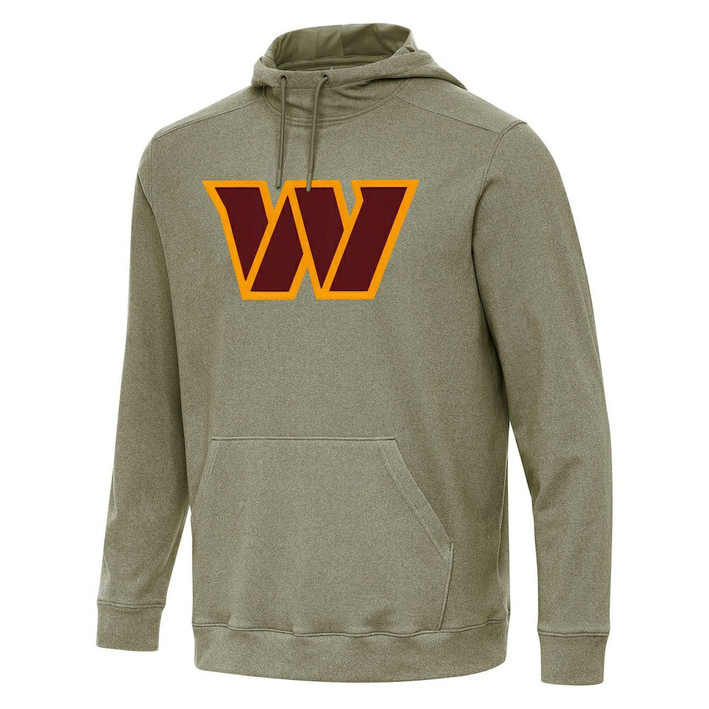 Washington Commanders Antigua Cloud Pullover Hoodie - Olive discount