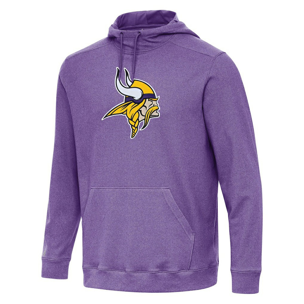 Minnesota Vikings Antigua Cloud Pullover Hoodie - Heather Purple on sale