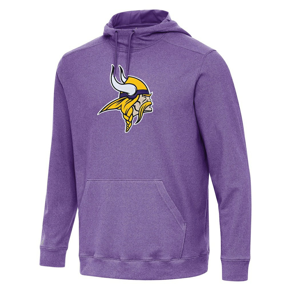 Minnesota Vikings Antigua Cloud Pullover Hoodie - Heather Purple on sale