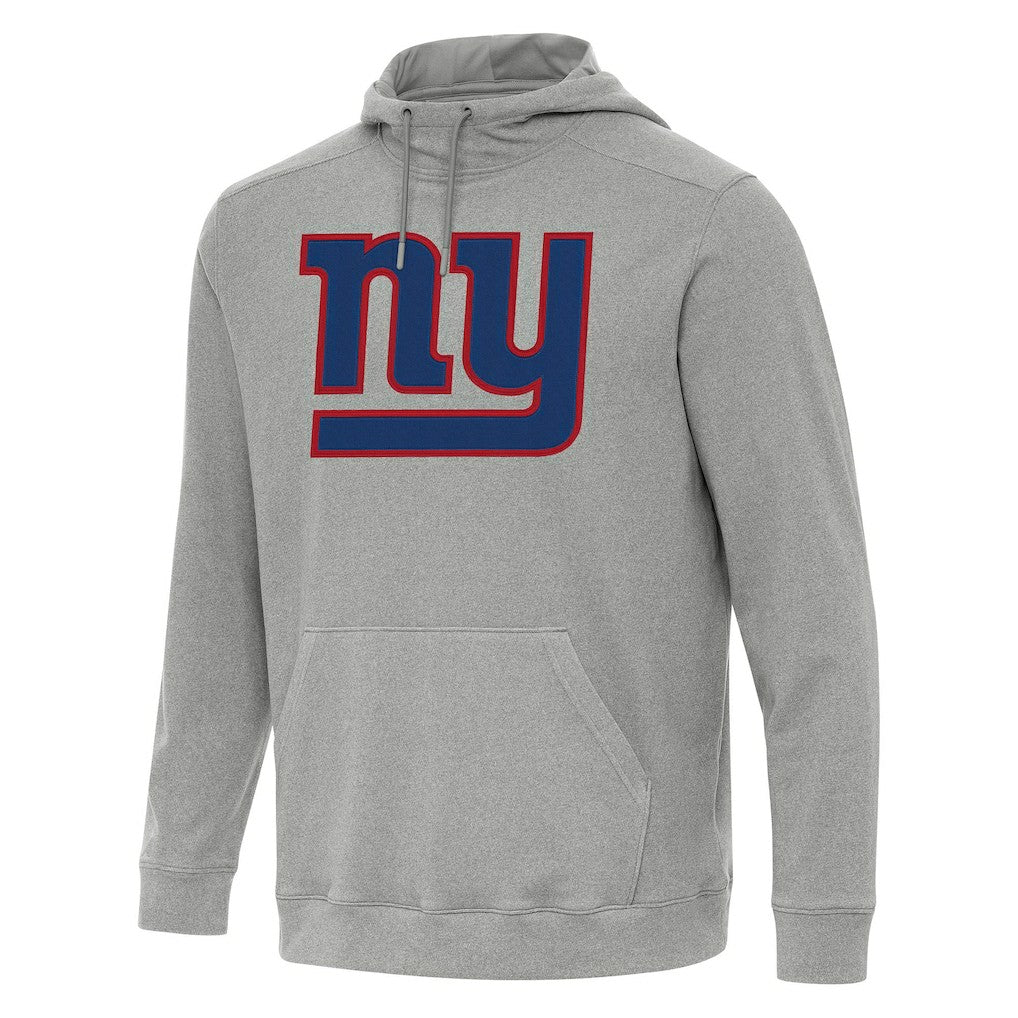New York Giants Antigua Cloud Pullover Hoodie - Heather Gray discount