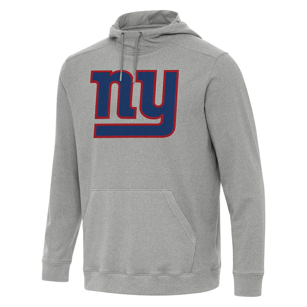 New York Giants Antigua Cloud Pullover Hoodie - Heather Gray discount