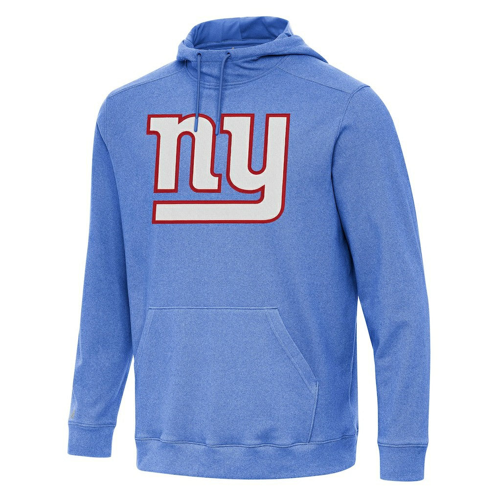 New York Giants Antigua Cloud Pullover Hoodie - Heather Royal on sale