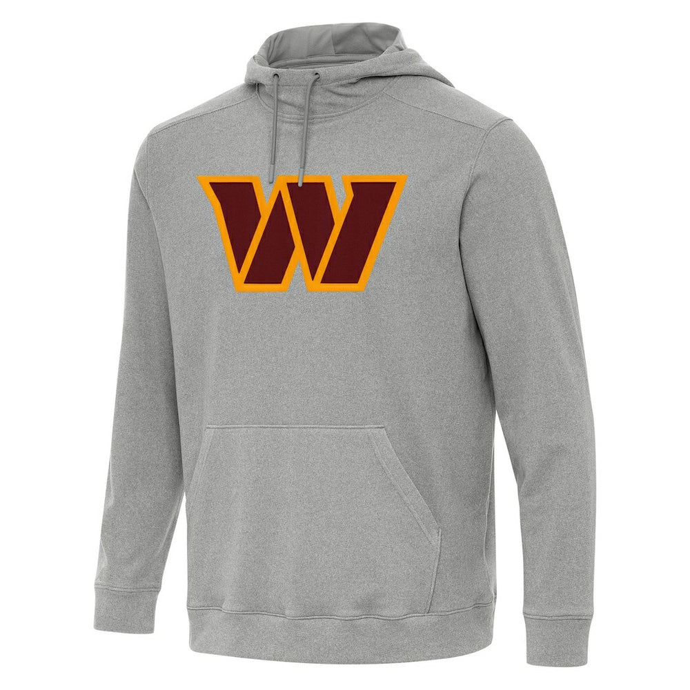 Washington Commanders Antigua Cloud Pullover Hoodie - Heather Gray discount