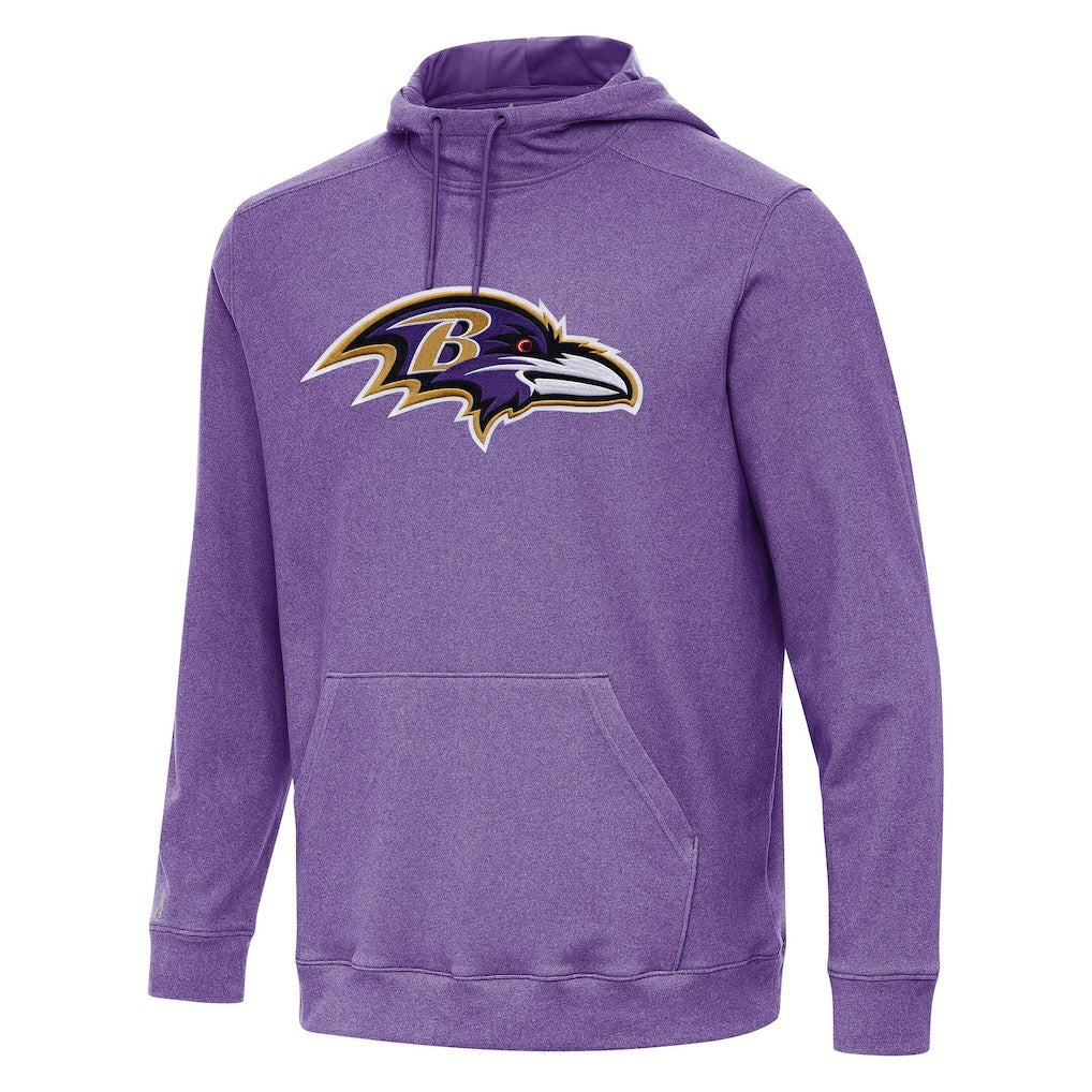 Baltimore Ravens Antigua Cloud Pullover Hoodie - Heather Purple sale
