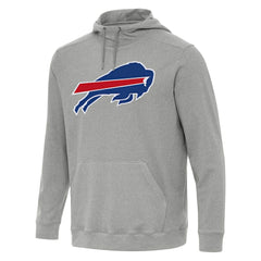 Buffalo Bills Antigua Cloud Pullover Hoodie - Heather Gray cheap