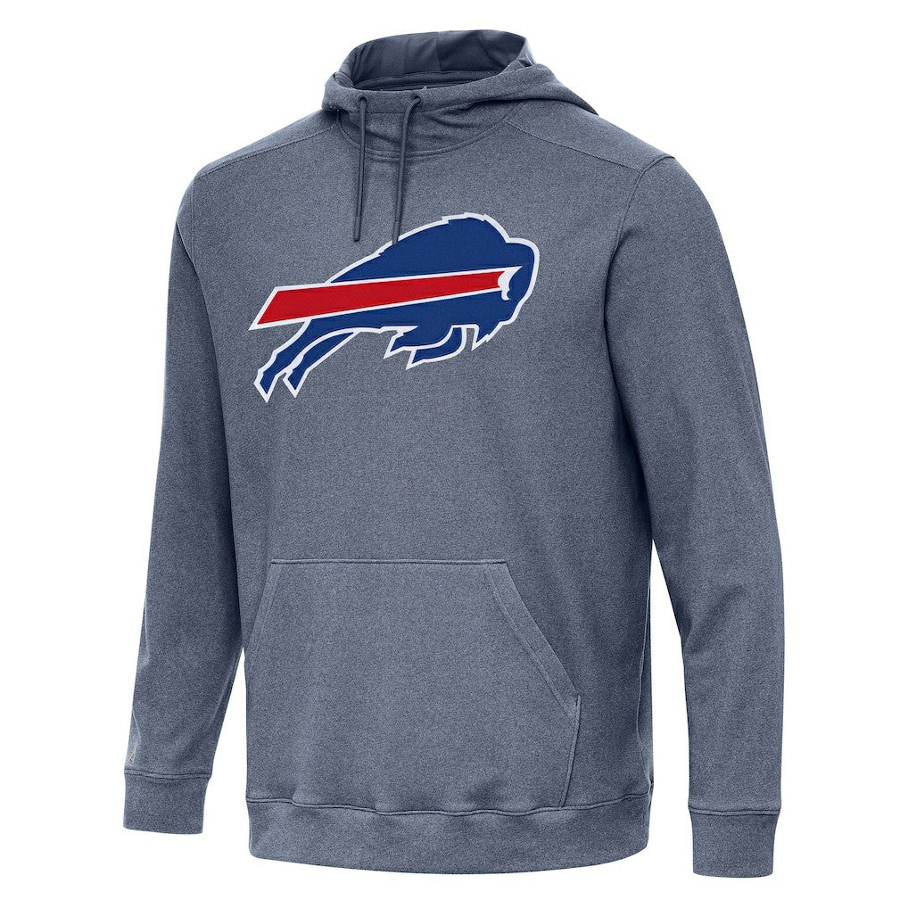Buffalo Bills Antigua Cloud Pullover Hoodie - Heather Navy discount