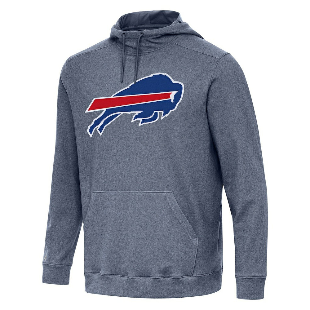 Buffalo Bills Antigua Cloud Pullover Hoodie - Heather Navy discount