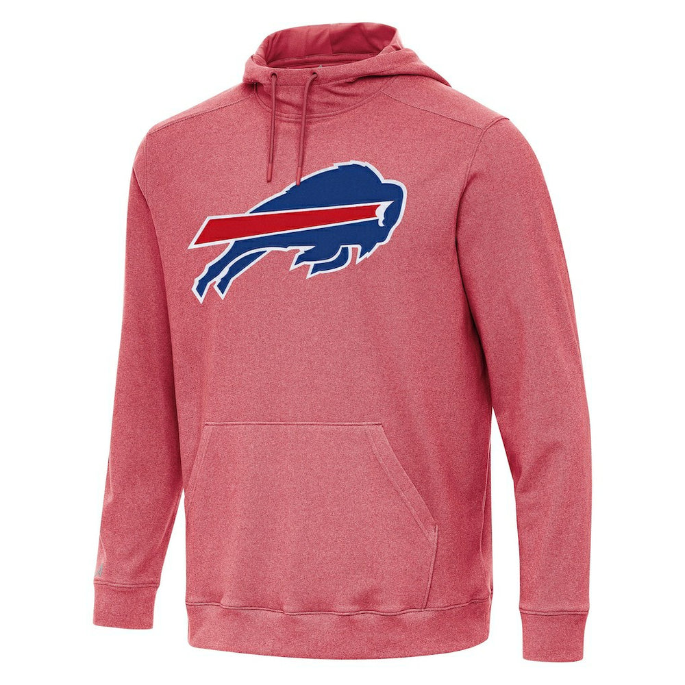 Buffalo Bills Antigua Cloud Pullover Hoodie - Heather Red for sale