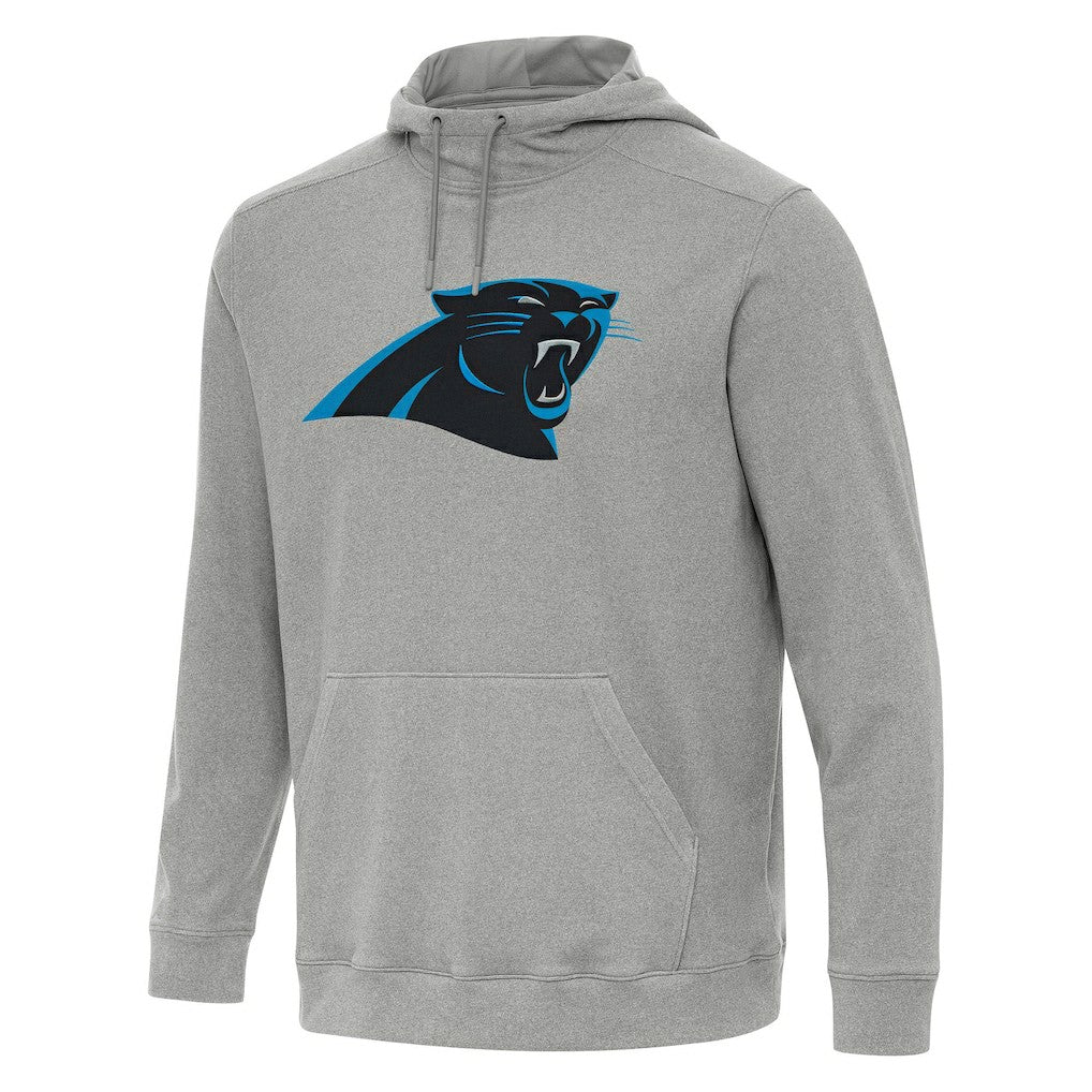 Carolina Panthers Antigua Cloud Pullover Hoodie - Heather Gray cheap
