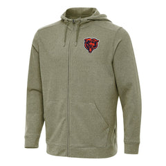 Chicago Bears Antigua Effortless Full-Zip Hoodie - Olive discount