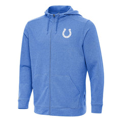 Indianapolis Colts Antigua Effortless Full-Zip Hoodie - Heather Royal discount