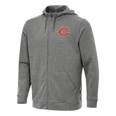 Chicago Bears Antigua Effortless Full-Zip Hoodie - Heather Black sale