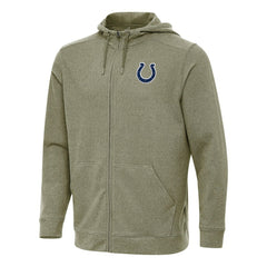 Indianapolis Colts Antigua Effortless Full-Zip Hoodie - Olive online