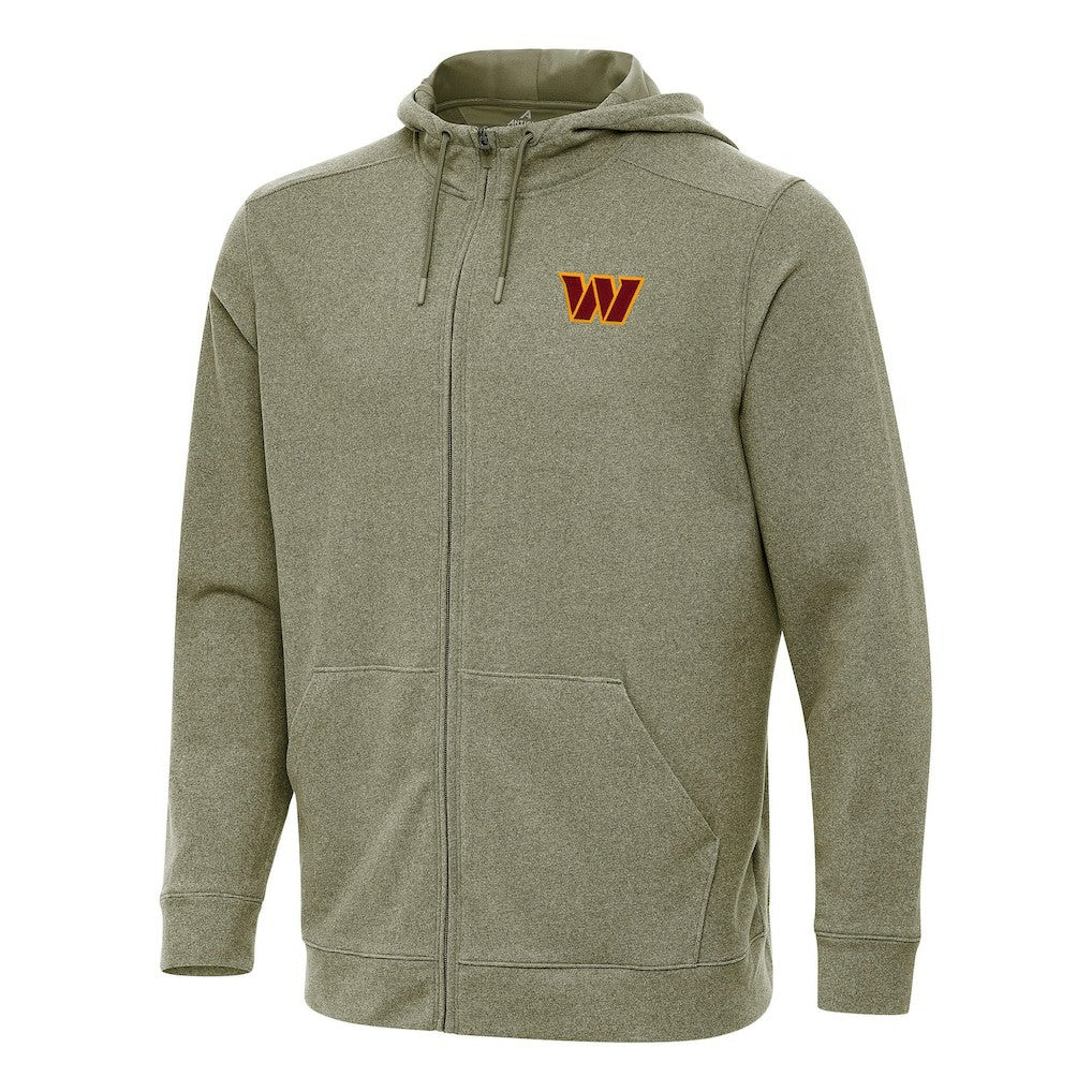 Washington Commanders Antigua Effortless Full-Zip Hoodie - Olive sale