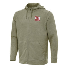 New York Giants Antigua Effortless Full-Zip Hoodie - Olive discount