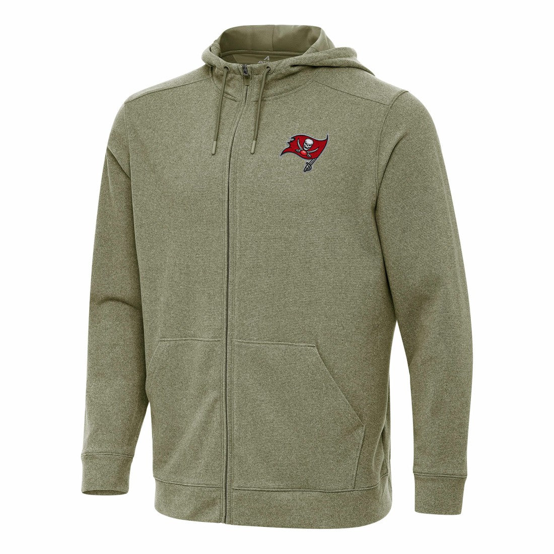 Tampa Bay Buccaneers Antigua Effortless Full-Zip Hoodie - Olive online