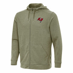 Tampa Bay Buccaneers Antigua Effortless Full-Zip Hoodie - Olive online