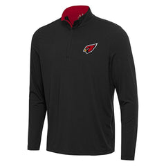 Arizona Cardinals Antigua Content Quarter-Zip Pullover Top - Black/Cardinal online