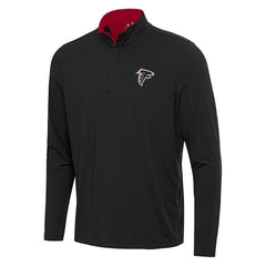 Atlanta Falcons Antigua Content Quarter-Zip Pullover Top - Black/Red online