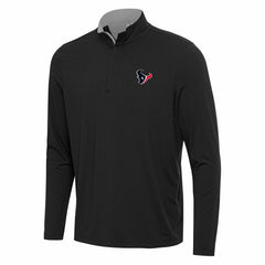 Houston Texans Antigua Content Quarter-Zip Pullover Top - Black/Gray online