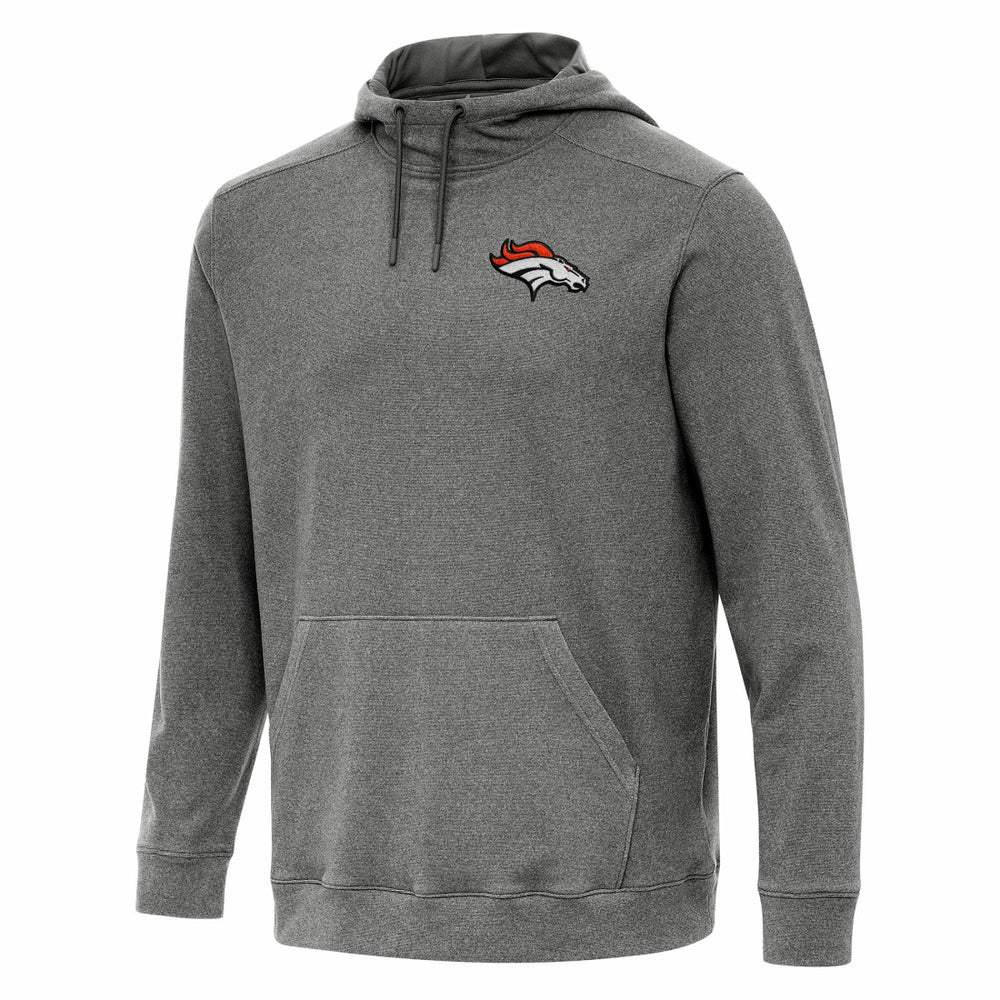 Denver Broncos Antigua Cloud Pullover Hoodie - Heather Black online