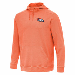Denver Broncos Antigua Cloud Pullover Hoodie - Heather Orange discount
