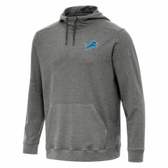 Detroit Lions Antigua Cloud Pullover Hoodie - Heather Black online