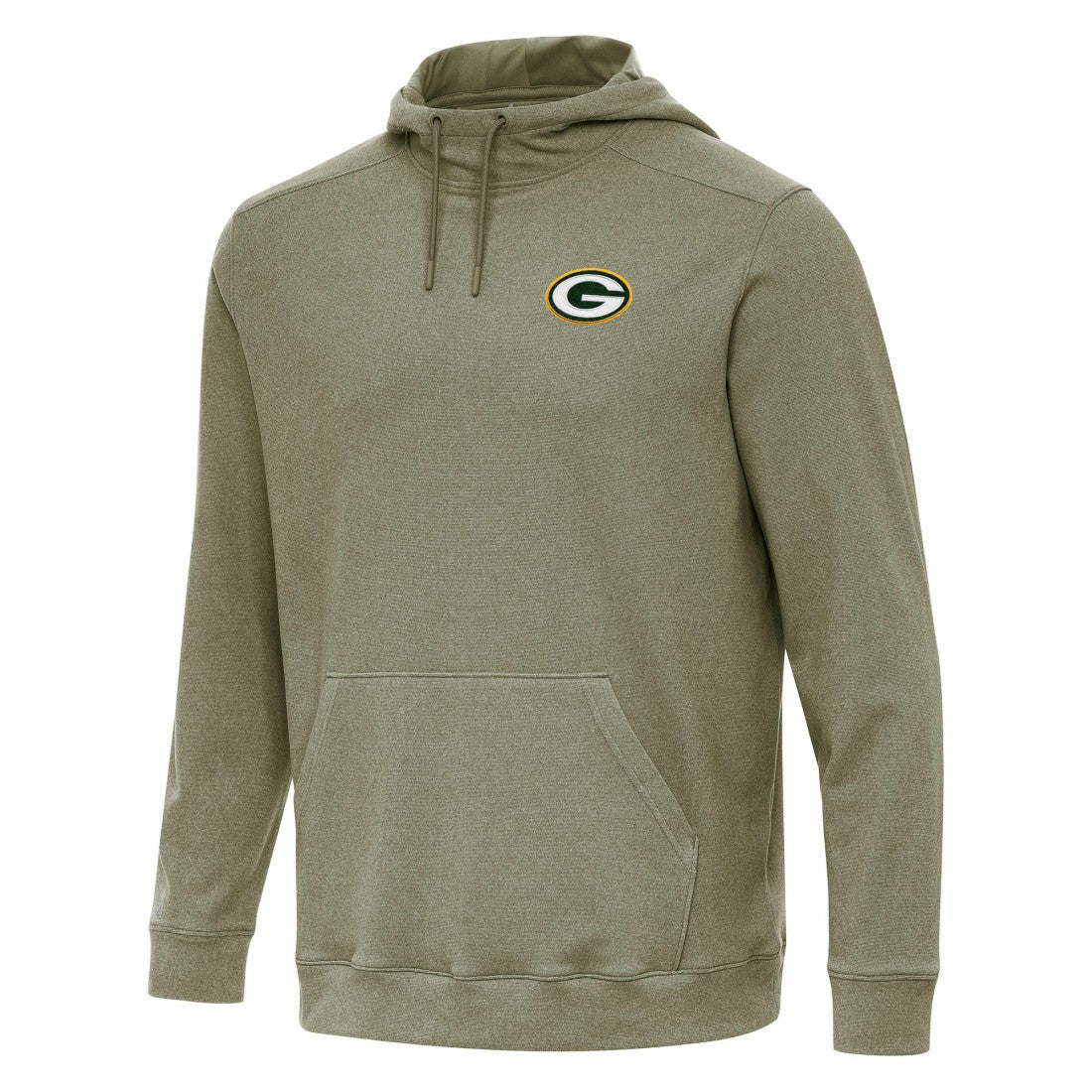 Green Bay Packers Antigua Cloud Pullover Hoodie - Olive outlet
