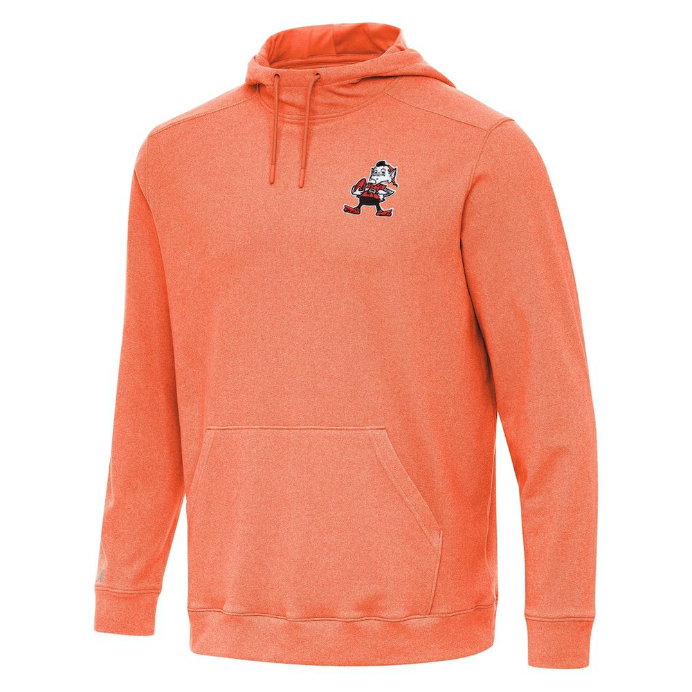 Cleveland Browns Antigua Cloud Pullover Hoodie - Heather Orange outlet