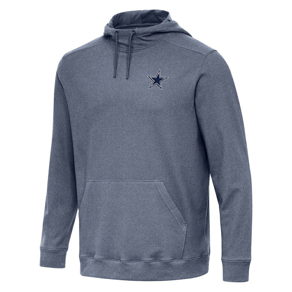 Dallas Cowboys Antigua Cloud Pullover Hoodie - Heather Navy discount