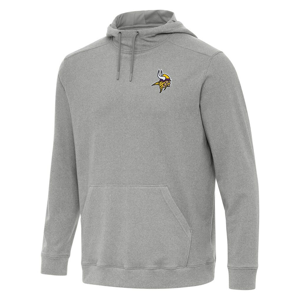 Minnesota Vikings Antigua Cloud Pullover Hoodie - Heather Gray discount