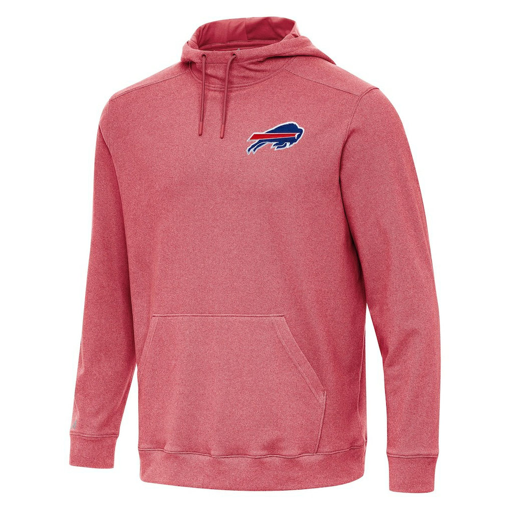 Buffalo Bills Antigua Cloud Pullover Hoodie - Heather Red on sale