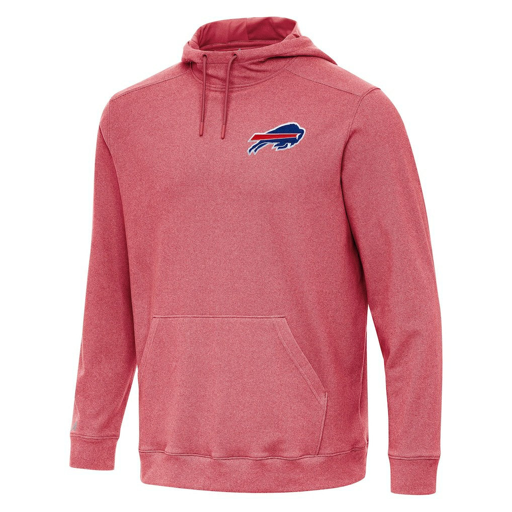 Buffalo Bills Antigua Cloud Pullover Hoodie - Heather Red on sale