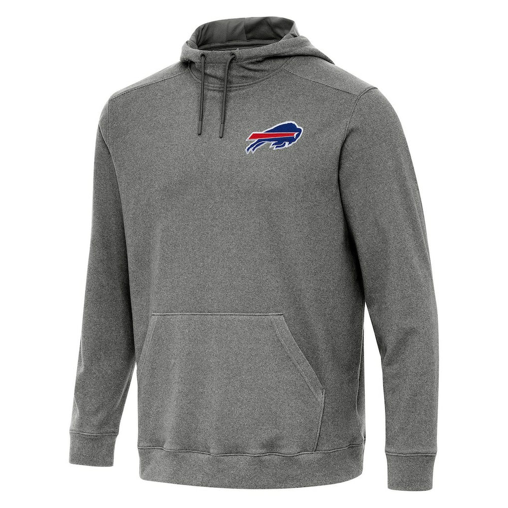 Buffalo Bills Antigua Cloud Pullover Hoodie - Heather Black sale