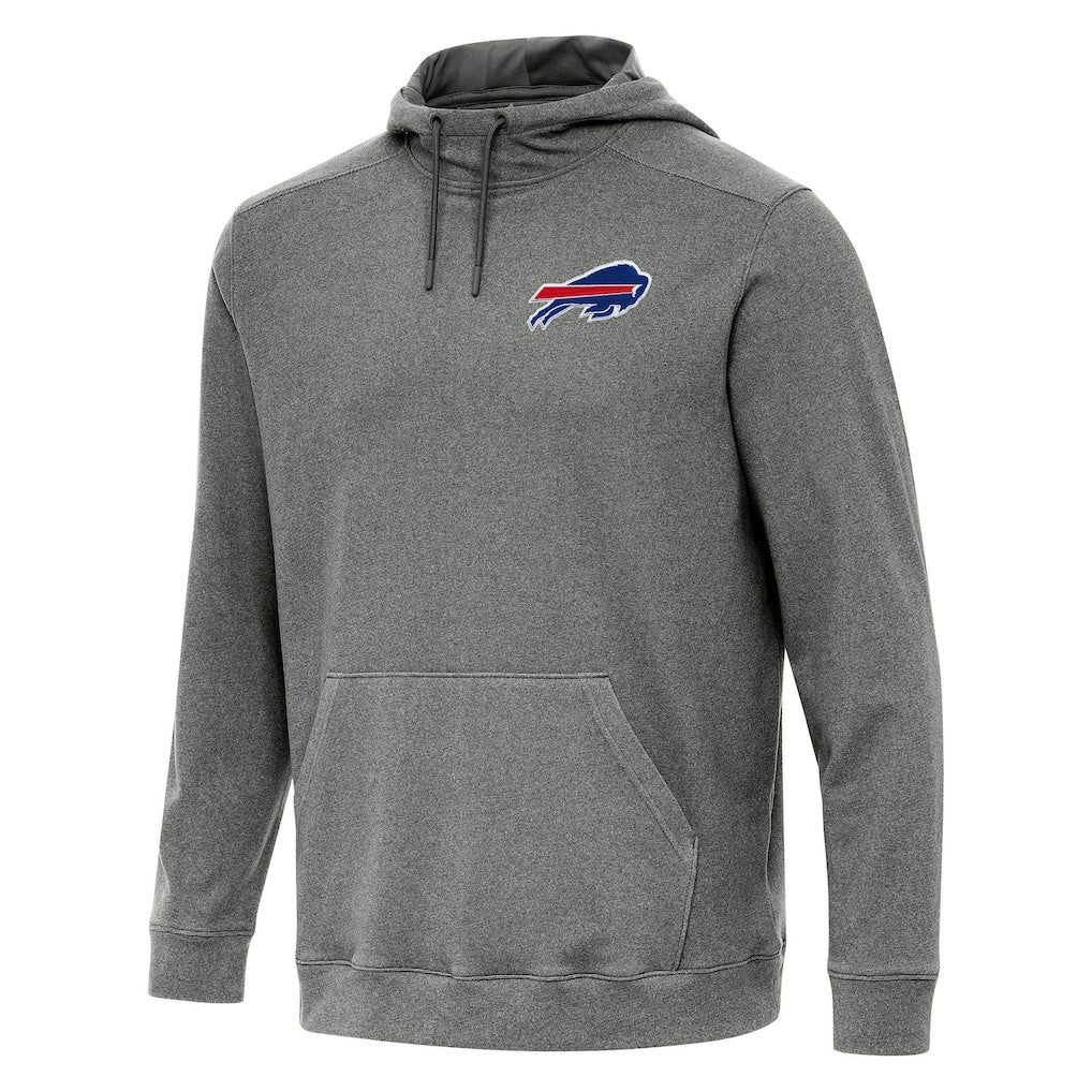 Buffalo Bills Antigua Cloud Pullover Hoodie - Heather Black sale