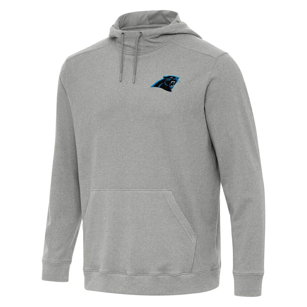 Carolina Panthers Antigua Cloud Pullover Hoodie - Heather Gray on sale