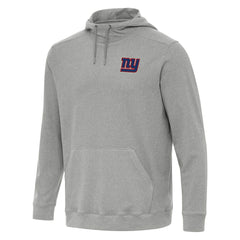 New York Giants Antigua Cloud Pullover Hoodie - Heather Gray discount