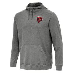 Chicago Bears Antigua Cloud Pullover Hoodie - Heather Black discount