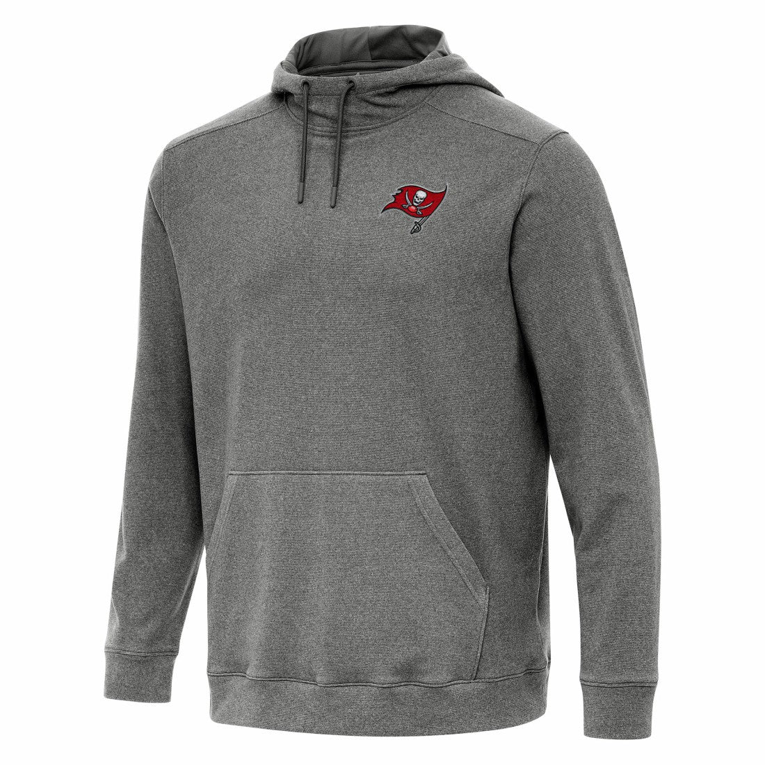 Tampa Bay Buccaneers Antigua Cloud Pullover Hoodie - Heather Black sale