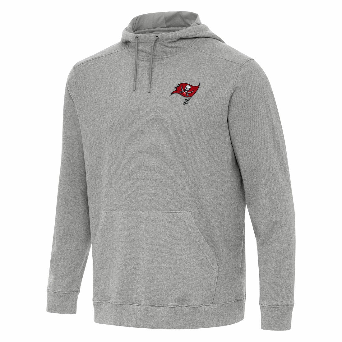 Tampa Bay Buccaneers Antigua Cloud Pullover Hoodie - Heather Gray outlet