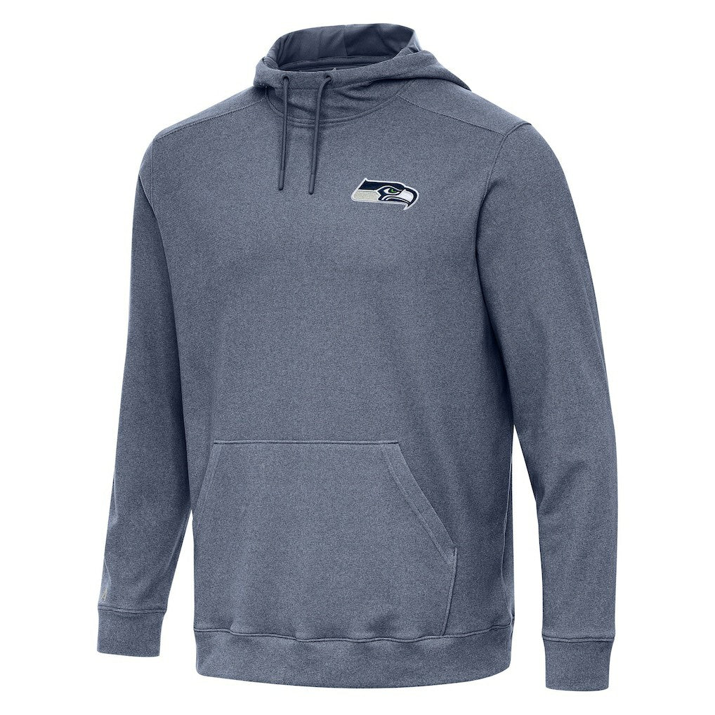 Seattle Seahawks Antigua Cloud Pullover Hoodie - Heather College Navy sale