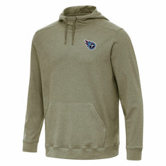 Tennessee Titans Antigua Cloud Pullover Hoodie - Olive for sale