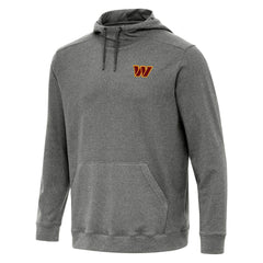 Washington Commanders Antigua Cloud Pullover Hoodie - Heather Black on sale