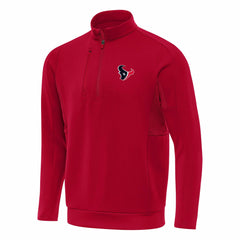 Houston Texans Antigua Generation Quarter-Zip Pullover Top - Red on sale