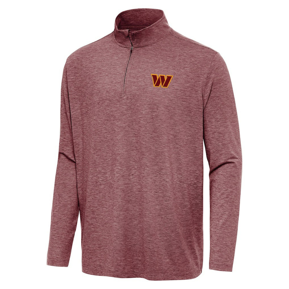 Washington Commanders Antigua Hunk Quarter-Zip Jacket - Heather Burgundy cheap
