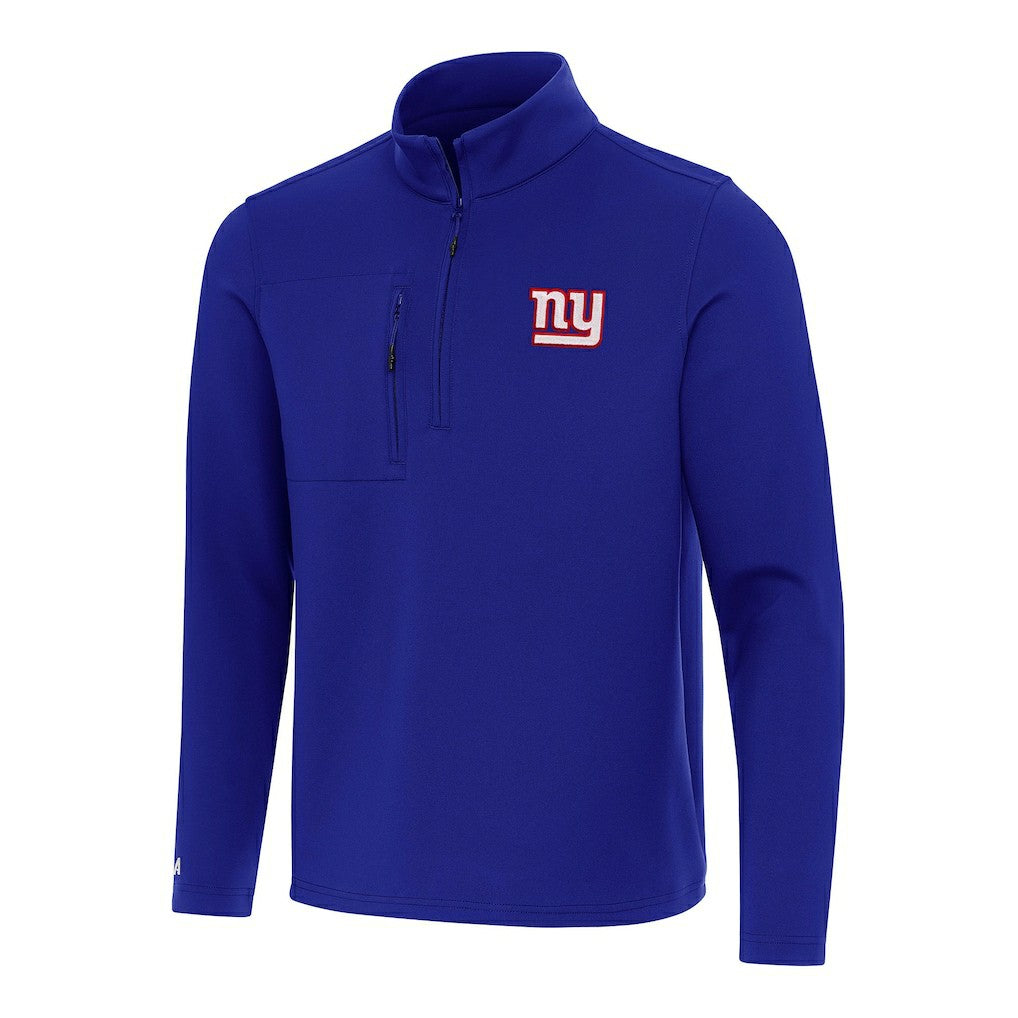 New York Giants Antigua Insider Quarter-Zip Pullover Top - Royal online